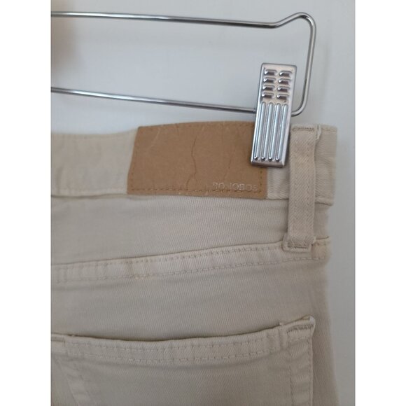 BONOBOS Slim Taper Travel Khaki Beige Cotton Blend Stretch Jeans Men's 30x32 - Picture 4 of 8